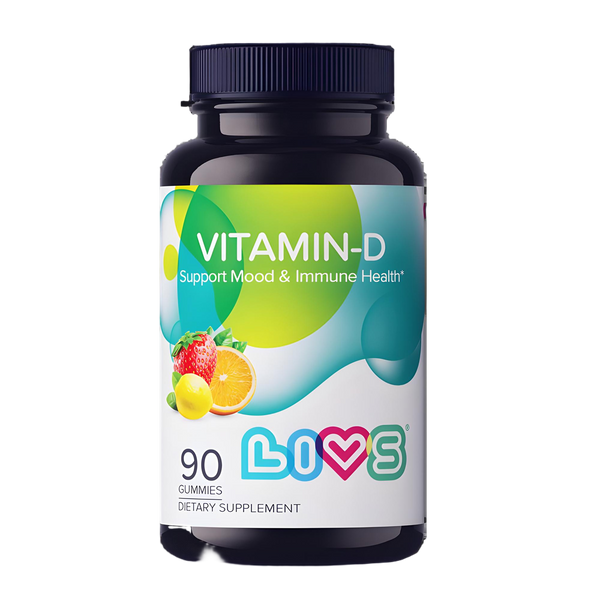 LIVS Vitamin D Gummies – Strong Bones, Healthy Immunity, and Vitality!