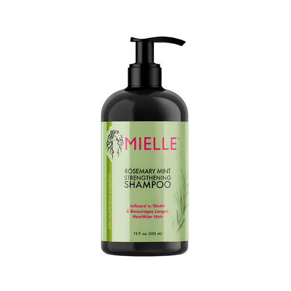 MIELLE Rosemary Mint Strengthening Shampoo – Cleanse, Strengthen, and Revitalize!