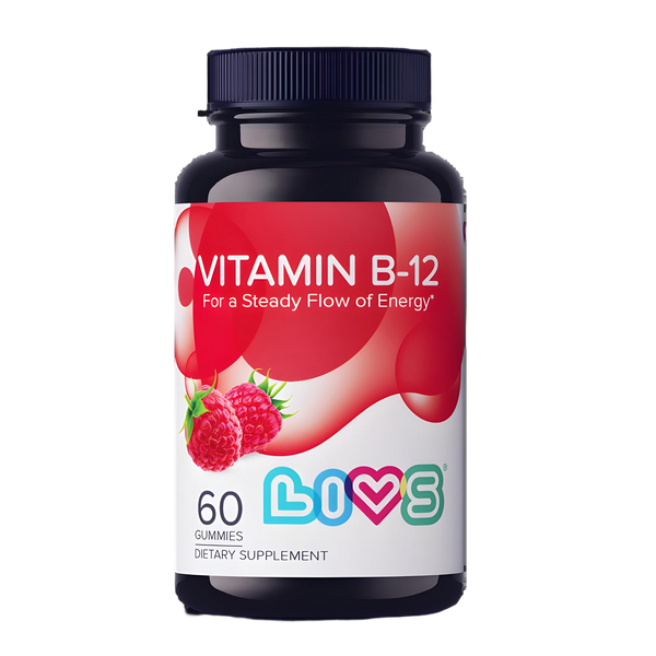 LIVS Vitamin B12 Gummies – Boost Energy and Vitality Naturally!